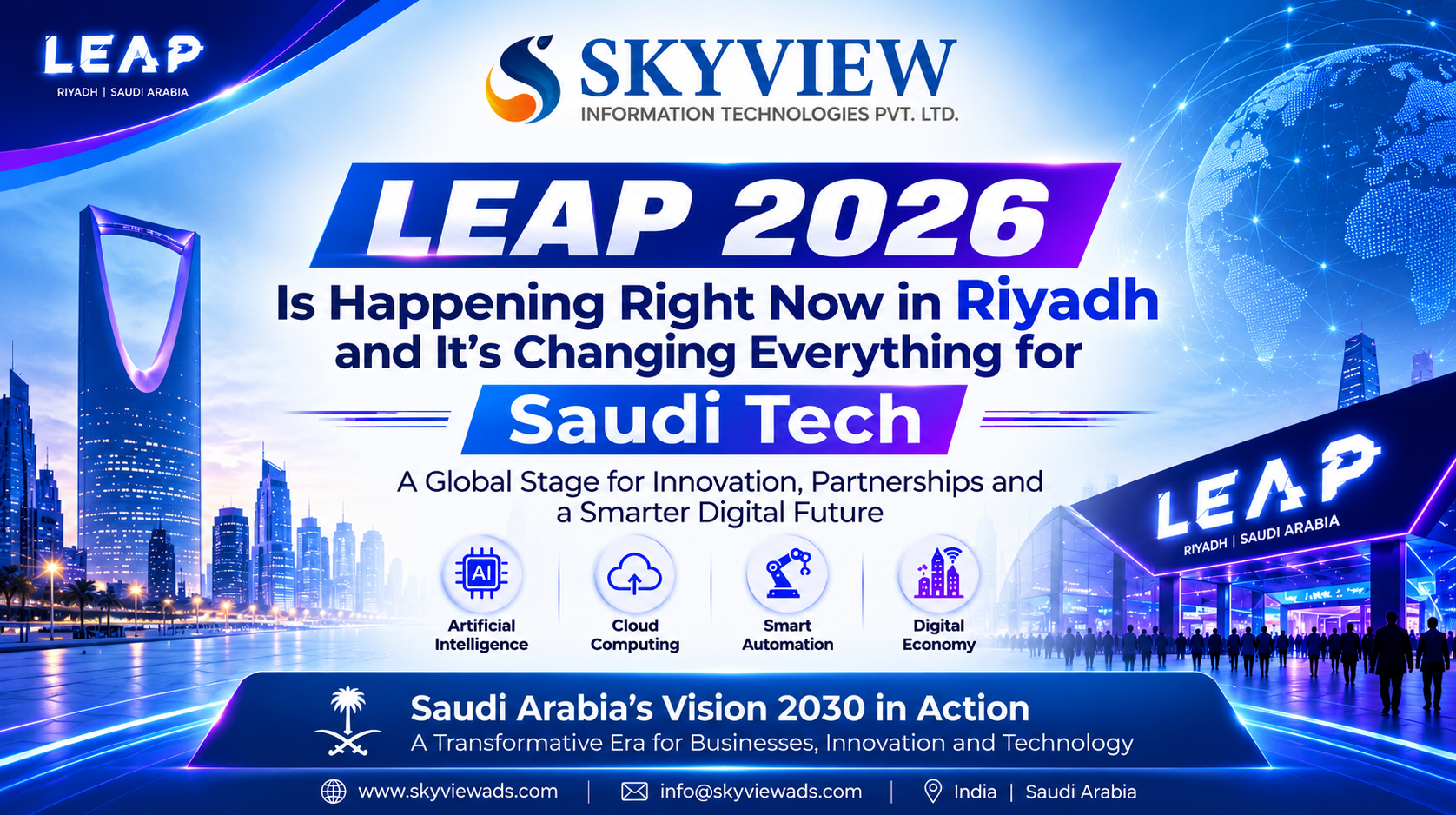 LEAP 2026 Is Happening Right Now in Riyadh and It's Changing Everything for Saudi Tech